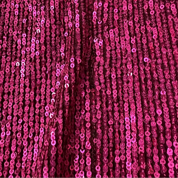 JONATHAN SIMKHAI pink Sequins Mini Skirt - Picture 8 of 13